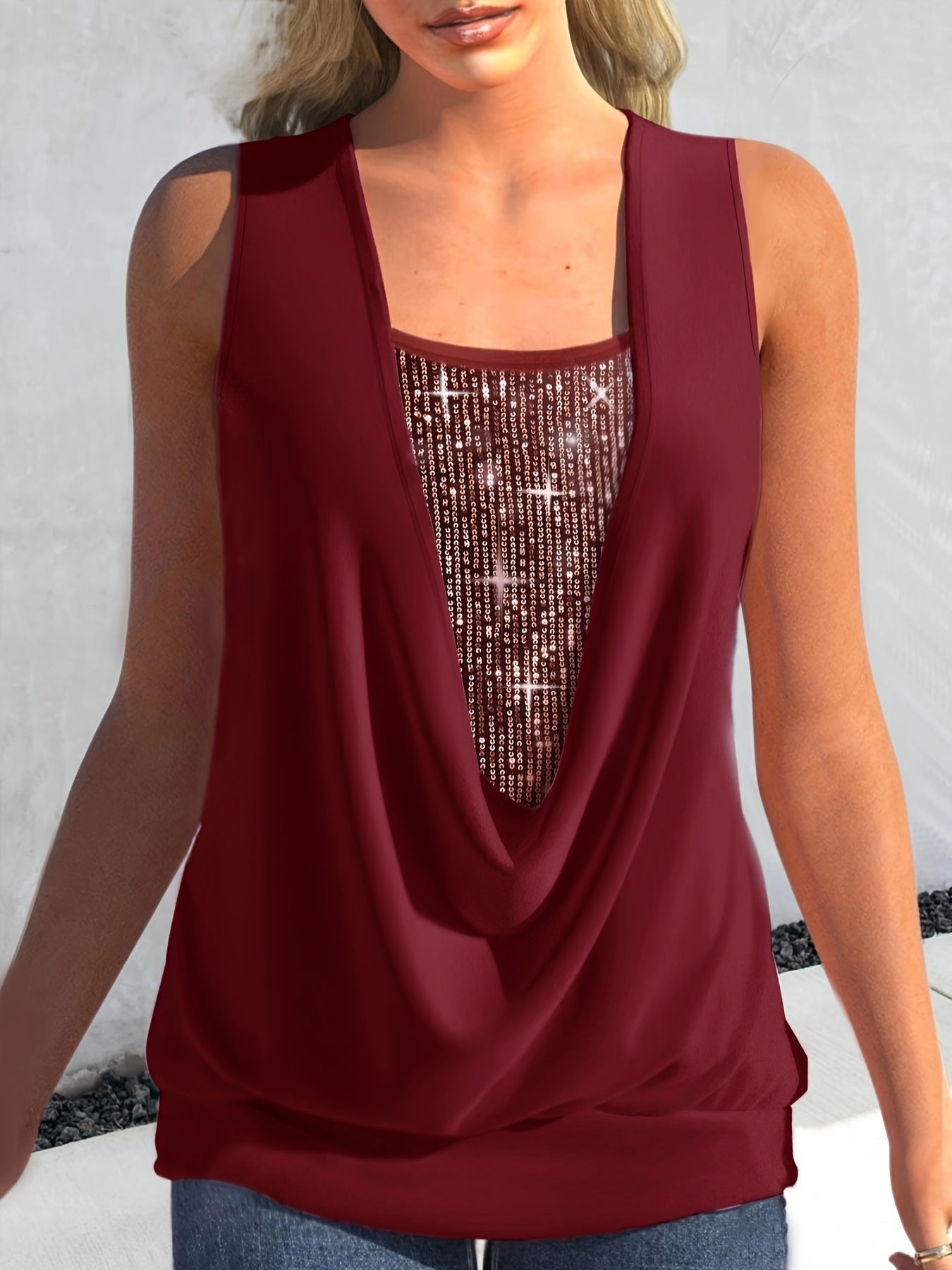 Adamaris | Casual and Stylish winter Tank-Top