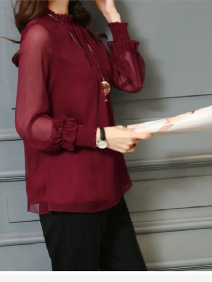 Adeline | Chic and Relaxed winter Blouse